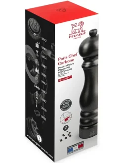Discount Paris chef 22 cm - 8.75" u'select manual pepper mill in stainless steel with a finish Pepper|Pepper Mills