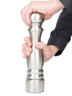Sale Paris chef U’select manual salt mill in stainless steel, 30cm Salt|Salt Mills