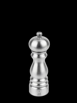 New Paris chef U’select manual salt mill in stainless steel, 18cm Salt|Salt Mills