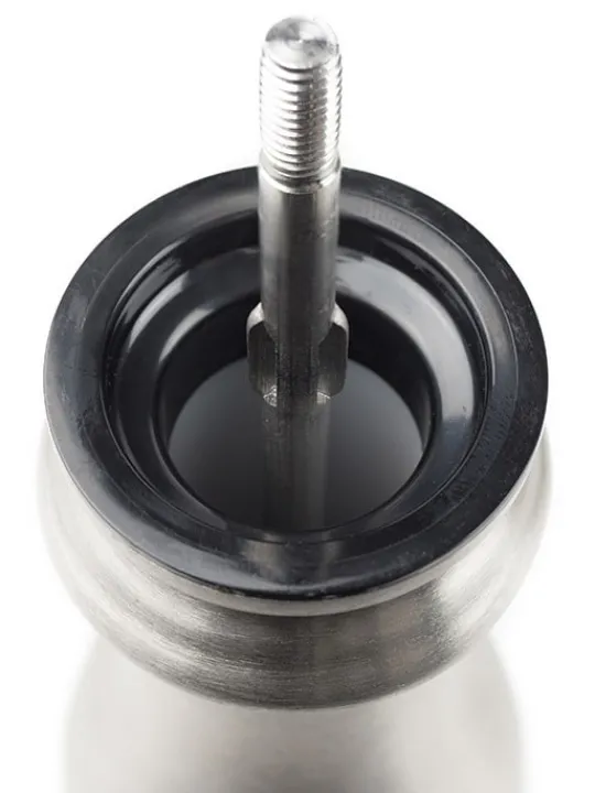 New Paris chef U’select manual salt mill in stainless steel, 18cm Salt|Salt Mills