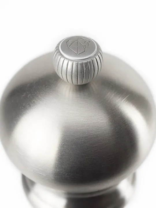New Paris chef U’select manual salt mill in stainless steel, 18cm Salt|Salt Mills