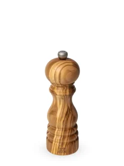 Store Paris Manual salt mill in olive wood, 18cm Salt|Salt Mills