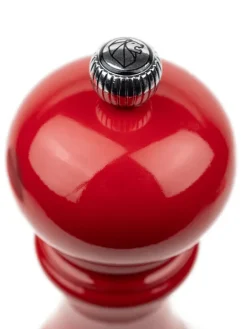 Discount Paris Manual wooden pepper mill in passion red gloss, 18cm Pepper|Pepper Mills