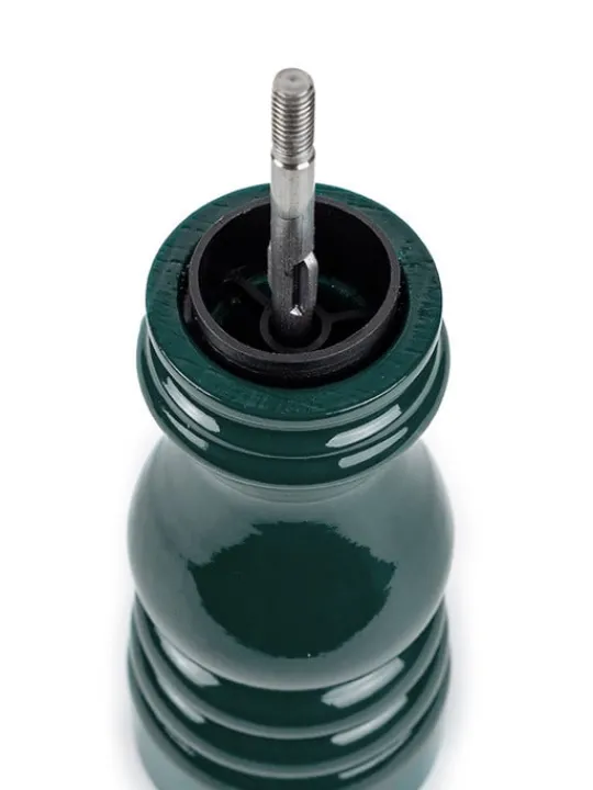 Best Paris Manual wooden pepper mill in forest green gloss, 18cm Pepper|Pepper Mills