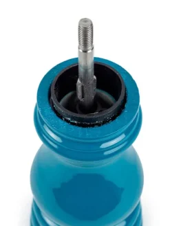 Clearance Paris Manual wooden pepper mill in pacific blue gloss, 18cm Pepper|Pepper Mills