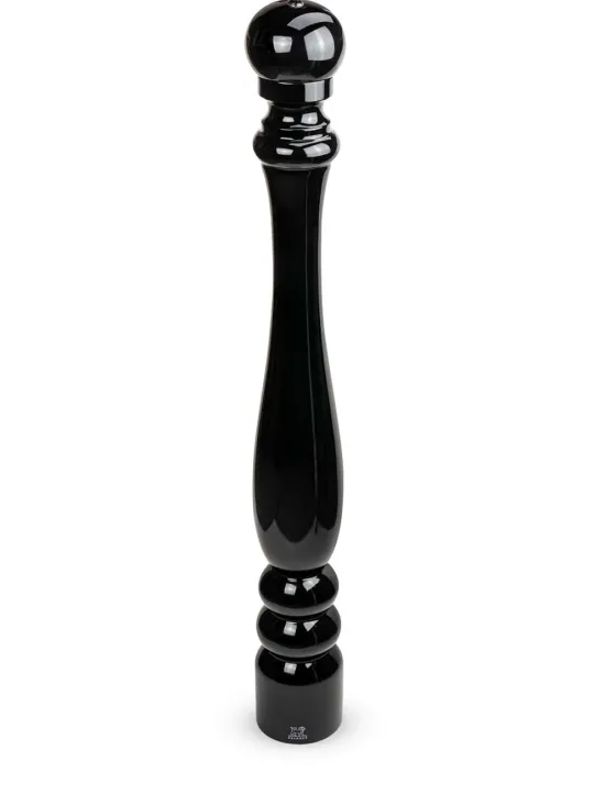 Shop Paris Manual wooden pepper mill with a black lacquered finish, 80cm Pepper|Pepper Mills
