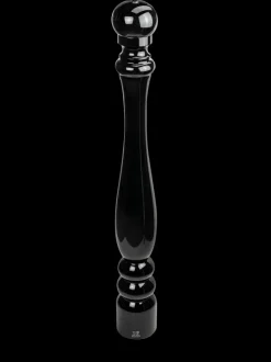 Shop Paris Manual wooden pepper mill with a black lacquered finish, 80cm Pepper|Pepper Mills