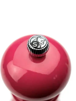 Clearance Paris Manual wooden salt mill in candy pink gloss, 18cm Salt|Salt Mills