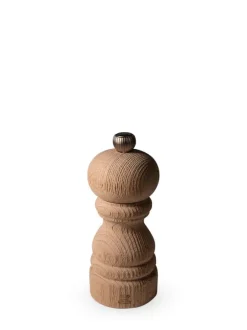 Best Sale Paris Manual wooden pepper mill with fair trade pepper, 12cm Pepper|Pepper Mills