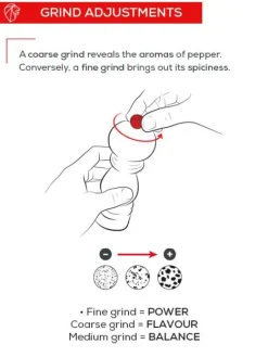 Best Sale Paris Manual wooden pepper mill with fair trade pepper, 22cm Pepper|Pepper Mills