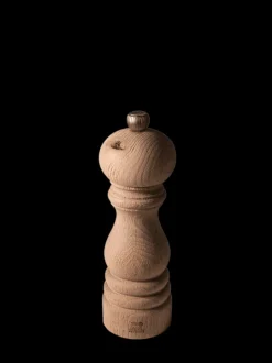 Fashion Paris Wooden manual salt mill with alpine salt, 18cm Salt|Salt Mills