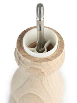 Hot Paris Wooden manual salt mill with alpine salt, 12cm Salt|Salt Mills