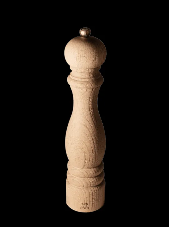 Best Paris Wooden manual salt mill with alpine salt, 30cm Salt|Salt Mills