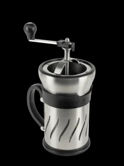 New Paris press Two-in-one coffee mill and cafetière, 15cm For The Host With The Most|Manual Coffee Mills