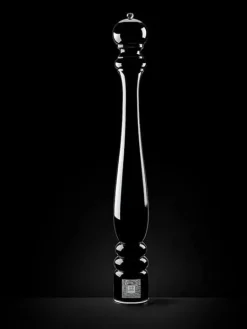 Fashion Paris prestige Manual wooden pepper mill with a black lacquer finish, 1.1m Pepper|Pepper Mills