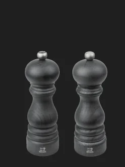 Cheap Paris Set of manual beech wood salt and pepper mills in , 18cm Salt|Salt & Pepper Mill Sets