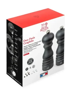 Cheap Paris Set of manual beech wood salt and pepper mills in , 18cm Salt|Salt & Pepper Mill Sets
