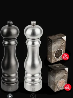 Online Paris u'select chef & stainless steel bundle Set of 22cm u'select salt and pepper mills with spices Salt|Salt & Pepper Mill Sets