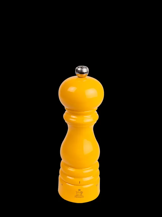 Sale Paris u'select U'select manual wooden pepper mill in saffron gloss, 18cm - 7in For The Foodie|Pepper