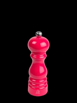 New Paris u'select U'select manual wooden pepper mill in candy pink gloss, 18cm - 7in For The Foodie|Pepper