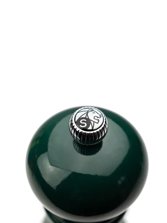 Store Paris u'select U'select manual wooden salt mill in forest green gloss, 18cm - 7in For The Foodie|Salt