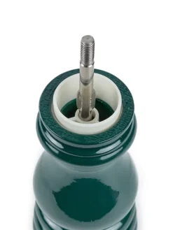 Store Paris u'select U'select manual wooden salt mill in forest green gloss, 18cm - 7in For The Foodie|Salt