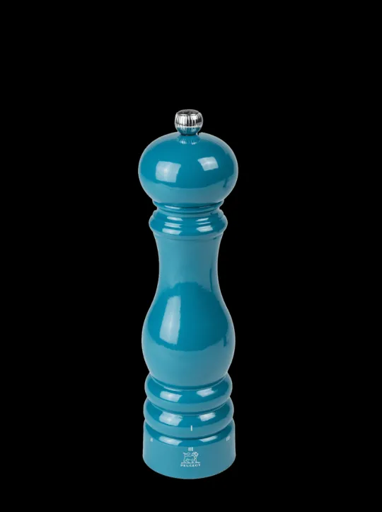 Flash Sale Paris u'select U'select manual wooden pepper mill in pacific blue gloss, 22cm Pepper|Pepper Mills