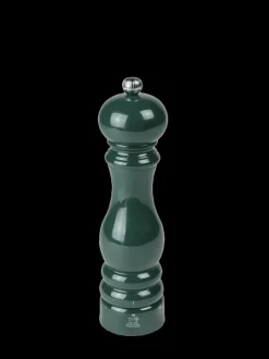 Clearance Paris u'select U'select manual wooden pepper mill in green forest gloss, 22cm Pepper|Pepper Mills