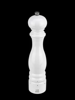 Cheap Paris u'select U’select manual wooden pepper mill in white gloss, 30cm Pepper|Pepper Mills