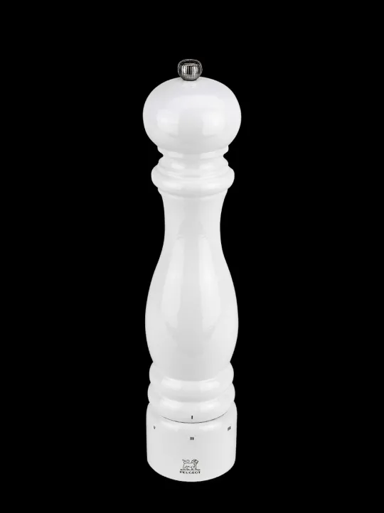 Cheap Paris u'select U’select manual wooden pepper mill in white gloss, 30cm Pepper|Pepper Mills