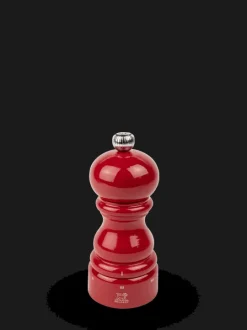 Store Paris u'select Uselect manual wooden pepper mill in passion red gloss, 12cm Pepper|Pepper Mills