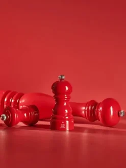 Best Paris u'select uselect manual wooden pepper mill in passion red gloss, 22cm Pepper|Pepper Mills