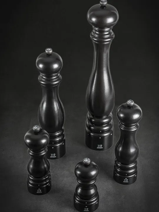 Flash Sale Paris u'select U'select manual wooden pepper mill in satin black, 22cm Pepper|Pepper Mills