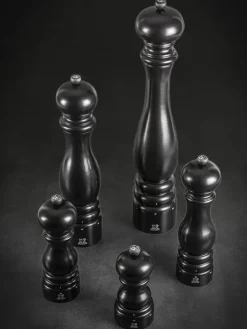 Online Paris u'select U'select manual wooden pepper mill in satin black, 30cm Pepper|Pepper Mills