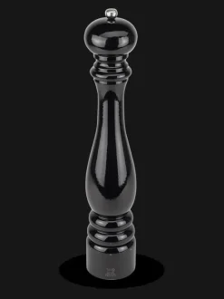 Best Sale Paris u'select U’select wooden manual pepper mill with a black lacquer finish, 40cm Pepper|Pepper Mills