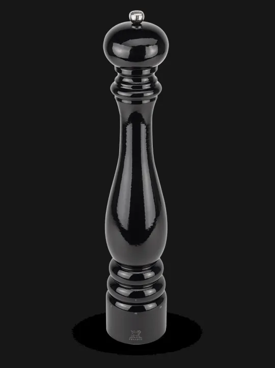 Best Sale Paris u'select U’select wooden manual pepper mill with a black lacquer finish, 40cm Pepper|Pepper Mills