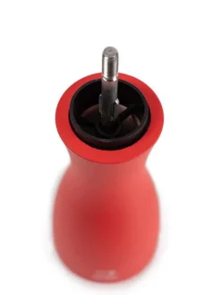 Sale Tahiti Manual beech wood pepper mill in brick red, 15cm - 5in Pepper|Pepper Mills
