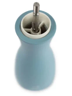 Fashion Tahiti Manual beech wood salt mill in blue, 15cm Salt|Salt Mills