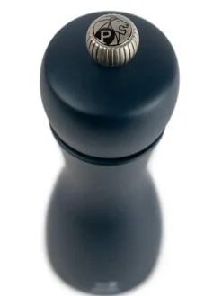 Hot Tahiti Manual beech wood pepper mill in blue, 15cm - 5in Pepper|Pepper Mills