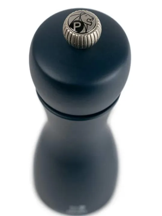 Hot Tahiti Manual beech wood pepper mill in blue, 15cm - 5in Pepper|Pepper Mills