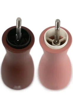 Hot Tahiti Set of manual beech wood salt and pepper mills in cocoa & hazel, 15cm For The Host With The Most|For The Foodie